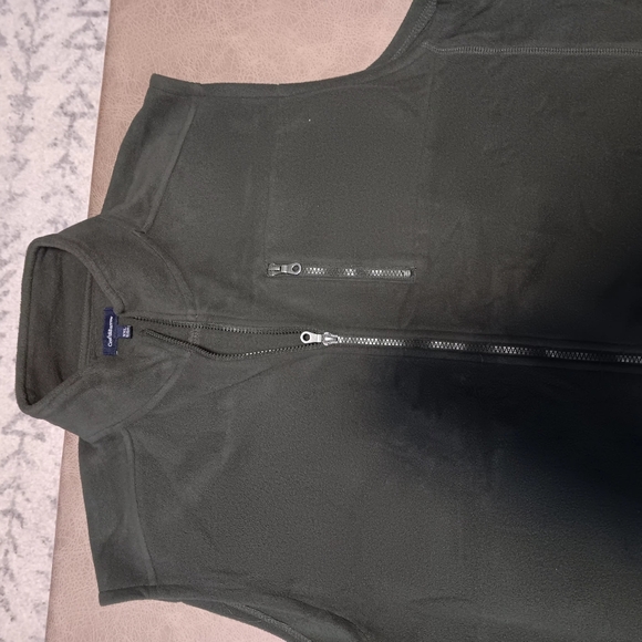 Croft&barrow Fleece Vest sweater full zipper men xxl - Picture 4 of 5